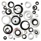 Set oglinzi design modern, Axroad Mall, 48 bucati/set, Rezistent la apa, Design interior, Usor de curatat si intretinut, Pentru acasa camera de zi dor
