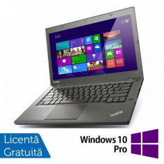 Laptop LENOVO ThinkPad T440P, Intel Core i5-4300M 2.60GHz, 4GB DDR3, 500GB SATA, DVD-RW, 14 Inch, Fara Webcam + Windows 10 Pro foto