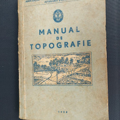 MANUAL DE TOPOGRAFIE ANUL 1955