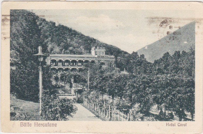 CP Herculane Hotel Carol ND(1925)