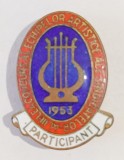 INSIGNA AL III LEA CONCURS AL ECHIPELOR ARTISTICE ALE SINDICATELOR PARTICIPANT CCS UGSR SINDICAT SINDICATE ( CITITI DESCRIEREA )
