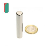Magnet neodim cilindru &Oslash;10&amp;#215;50 mm, N52, diametral