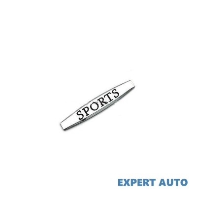 Emblema sports culoare crom cod: yzb-71 Alta marca Alt model #7 foto