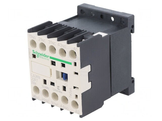 Contactor 4P NC/NO 230VAC 10A TeSys D 45mm