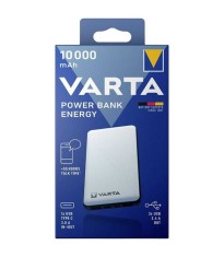 Power Bank VARTA 57976 Fast Energy 10000mAh 2x USB QC3.0 1x USB TYPE-C PD foto
