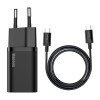 Incarcator retea usb-c fast charging pd 25w baseus - negru