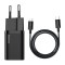 Incarcator retea usb-c fast charging pd 25w baseus - negru