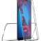 Husa Full TPU 360&deg; (fata + spate) compatibila Huawei P20, Transparent