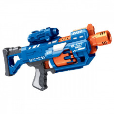 Pistol cu 20 sageti din burete, Blaze Storm, Zapp Toys, Albastru