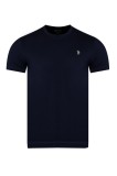 Cumpara ieftin Tricou Barbati U.S. Polo Assn. Mick Premium Bleumarin Bumbac 100% Logo