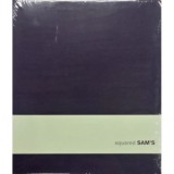 Caiet Sam's Squared, Format Mare, Culoare Violet, Lined, Ribbon Bookmark