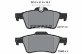 Set placute frana disc Cadillac Bls; Citroen C5 III; Daimler Super Eight; Ford C-Max; Jaguar S-Type II; Mazda 3; Mercedes G-Class; Opel GT; Pontiac