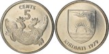 Kiribati 1979 - 5 cents, UNC