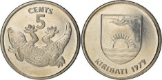 Kiribati 1979 - 5 cents, UNC foto