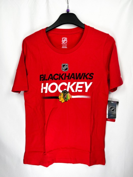 Chicago Blackhawks tricou de copii Apro Wordmark Ss Ctn Tee red - Dětsk&eacute; XL (14 - 16 let)