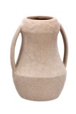 Vaza flori ceramica bej 18 x 23 cm