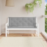 Gossi perne banca de gradina 2 buc., gri, 150x50x7cm, tesatura oxford