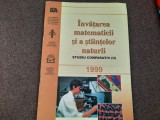 INVATAREA MATEMATICII SI A STINTELOR NATURII STUDIU COMPARATIV MIHAELA SINGER