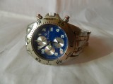 Ceas barbatesc Bulova , chrono , cadran albastru
