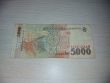 Bancnotă 5000 lei 1998