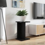 vidaXL Suport pentru plante 2 pcs Stejar Negru 25 x 25,5 x 40,5 cm 899677