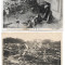 Lot 2 - 2 carti postale necirculate Yokohama 1923 dupa cutremur