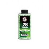 Bidon bile G&amp;G Armament 0.28g 2700buc Tracer Green