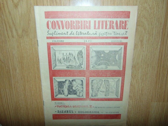 Convorbiri Literare -Supliment de literatura pentru tineret anul 1983