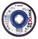Bosch Discuri de slefuire evantai X-LOCK, versiunea dreapta, placa din plastic, D125 - 3165140960557