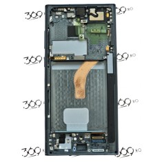 Display Samsung SM-S908 S22 Ultra GREEN ( Service Pack )