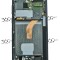 Display Samsung SM-S908 S22 Ultra GREEN ( Service Pack )