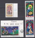Venezuela 1970,1971,1972 - Crăciun, 3 Serii, MNH