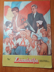 revista luminita ianuarie 1989 foto