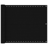 Cumpara ieftin Paravan de balcon,portocaliu, 75x300 cm, HDPE