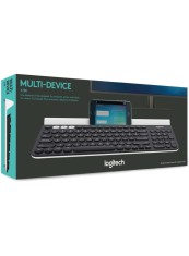 Keyboard Logitech K780 Multi Device Wireless Grey White Nordic PC