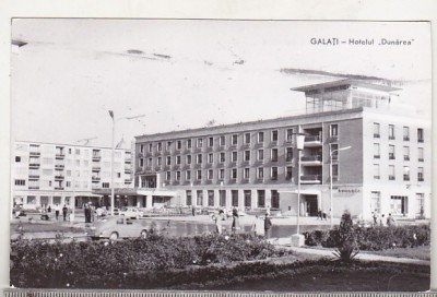 bnk cp Galati - Hotelul Dunarea - circulata foto