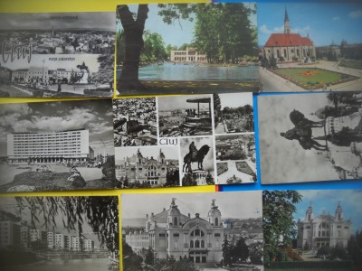HOPCT LOT NR 35 CLUJ -9 CARTI POSTALE -RPR-CIRCULATE foto