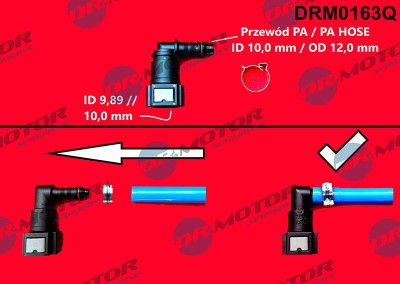 Montaj Furtun, Furtun Combustibil 438814 DRM0163Q foto