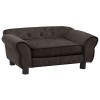 Gossi canapea pentru caini, maro, 72 x 45 x 30 cm, plus