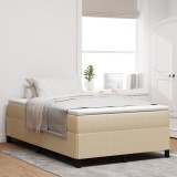 VidaXL Cadru de pat Verde deschis Gri 120x190 cm Fabrică de corduroy