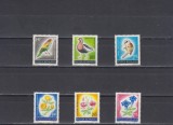 A11 TX5 6 - 1973 - Ocrotirea naturii - Pasari si flori, Nestampilat