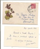 Felicitare-OTILIA CAZIMIR -autograf, Circulata, Printata