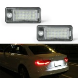 Lampi numar LED pentru Audi A4 B6,B7, A6 C6, A3 8P, A5, A8 D4, Q7 4L