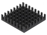 Radiator BGA Negru cu Aripioare 27,9mm