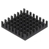Radiator BGA Negru cu Aripioare 27,9mm