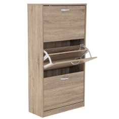 Dulap de pantofi cu 3 compartimente - Sonoma