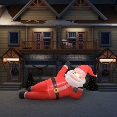 vidaXL Moș Crăciun gonflabil, LED, IP44, 360 cm, XXL 289300