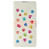 Husa Flip Stand Magnet Paws Sony Xperia XA, Toc Protectie, Design Premium