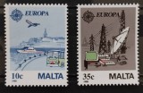 BC590, Malta 1988, serie transporturi si telecomunicatii