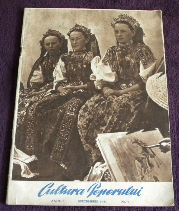 Revista Cultura poporului An 1 - Nr. 9 / 1951, stalinism, proletcultism RPR